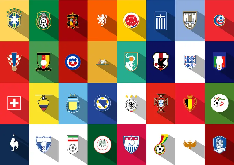 Khám phá biệt danh các đội bóng lớn tại World Cup